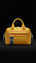 Chunky urban yellow statement bag